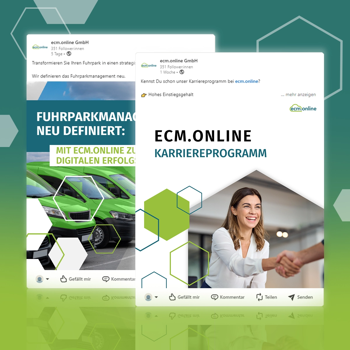Digitallotsen Social Media Referenz: ECM.Online