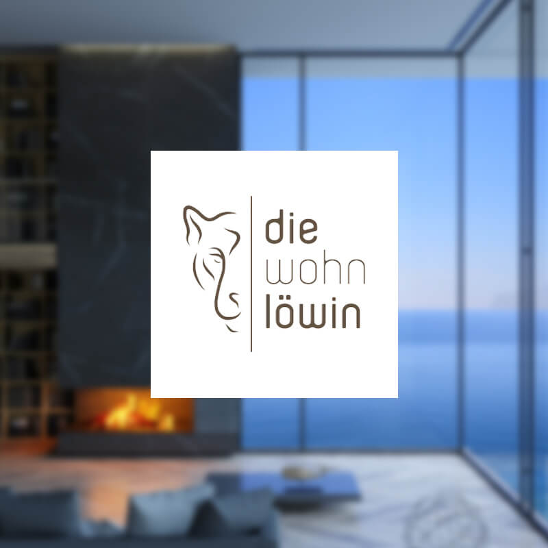 Webdeesign Referenz von "Die Wohnlöwin"