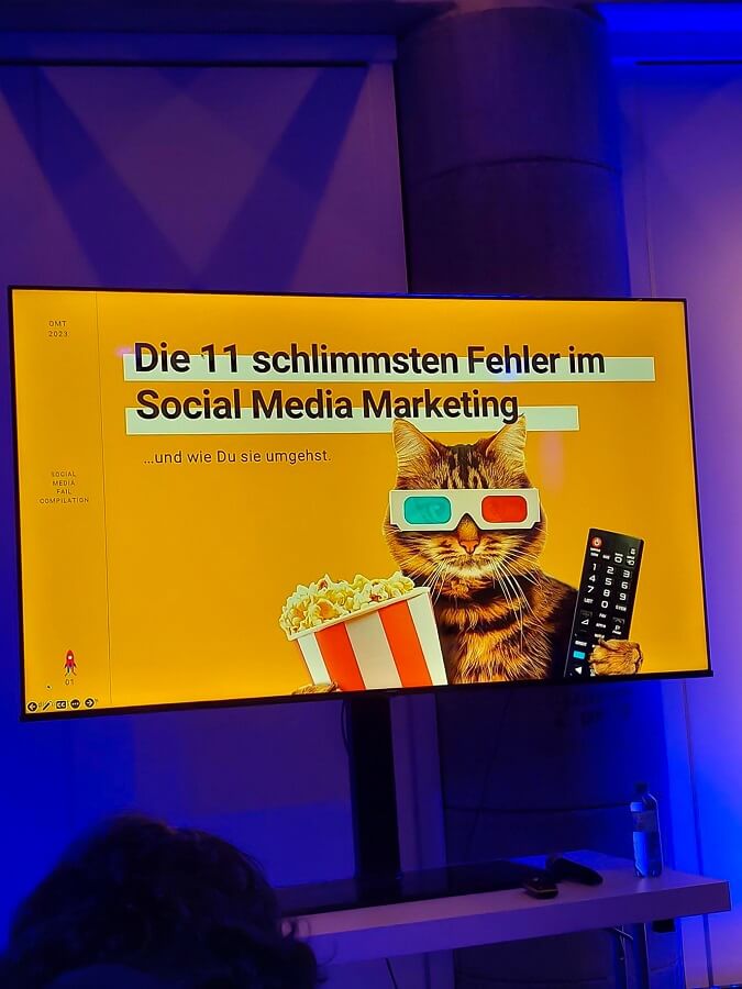 Kim Adameks Vortrag beim OMT 2023